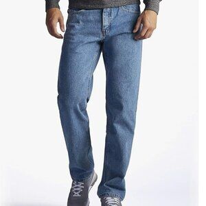 NWT Lee Men's Regular Fit Straight Leg Jean, light stone, 34Wx32L